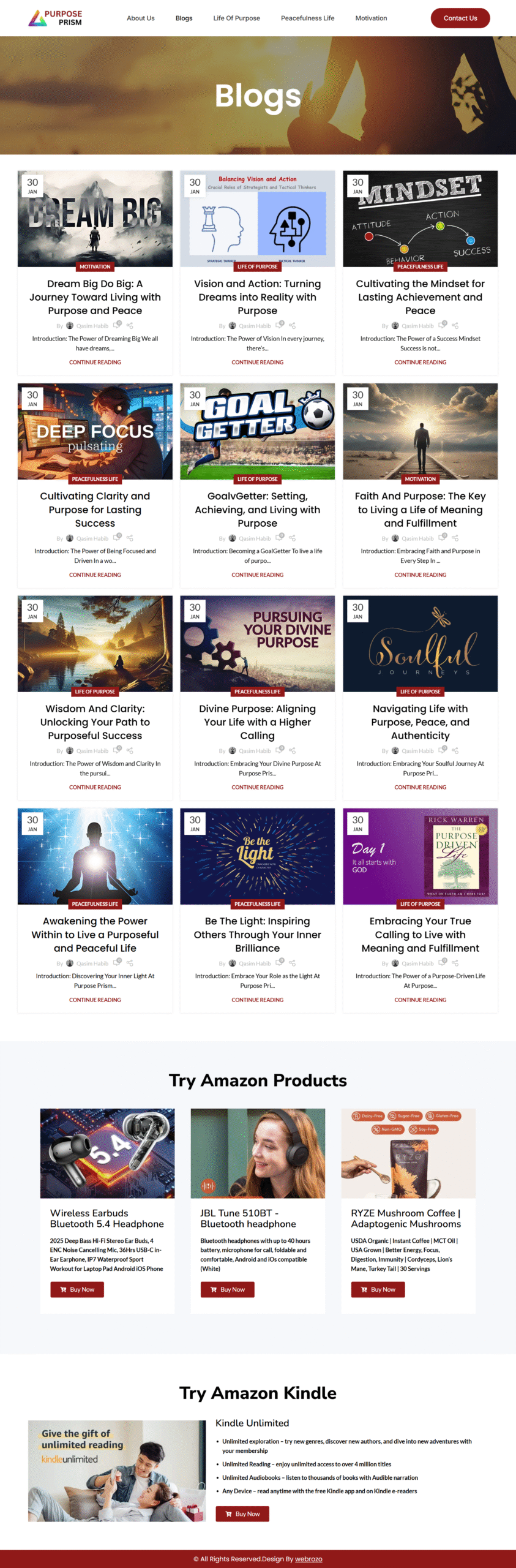 Blog Website