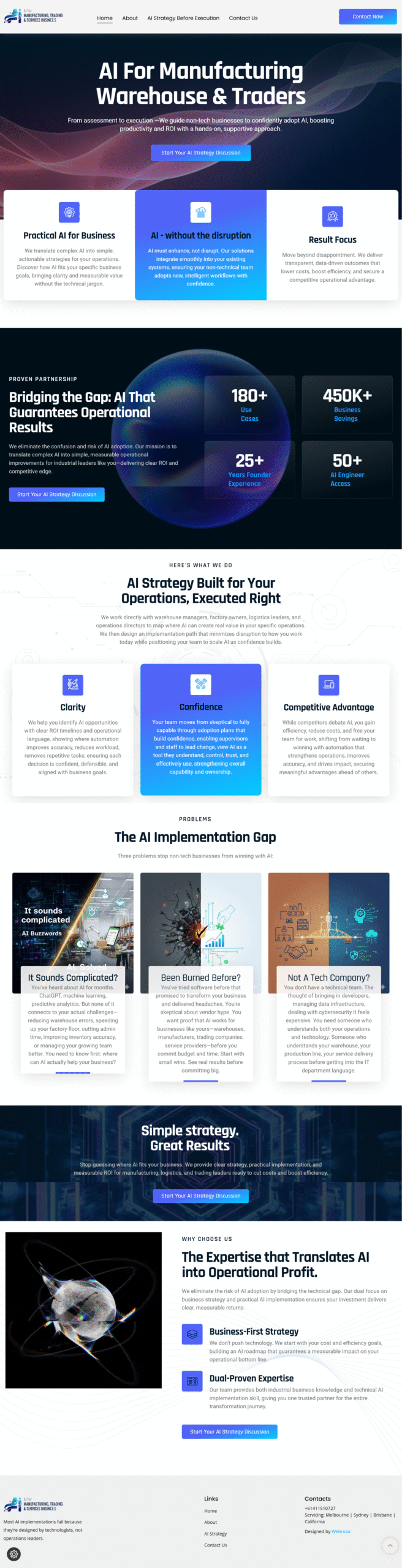 AI-Strategy Website