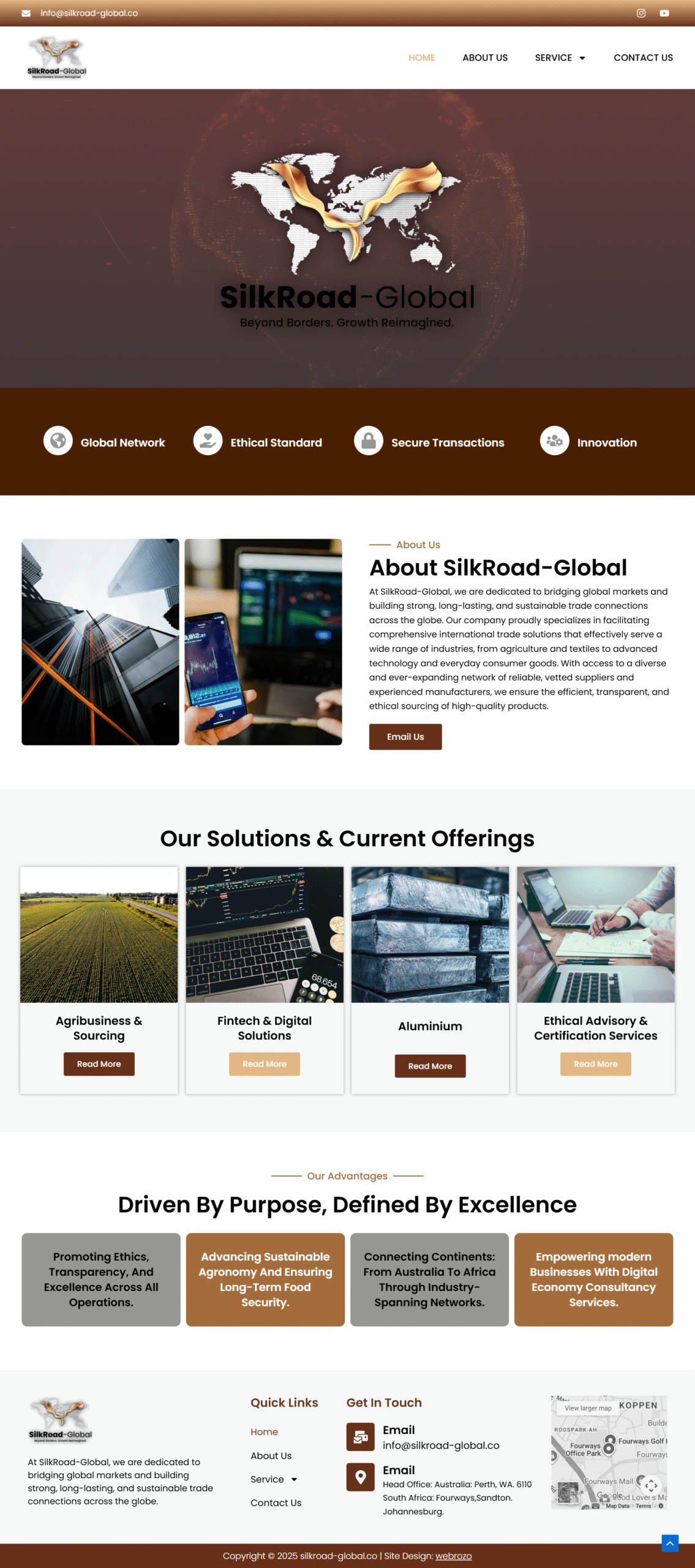 SilkRoad-Global Website