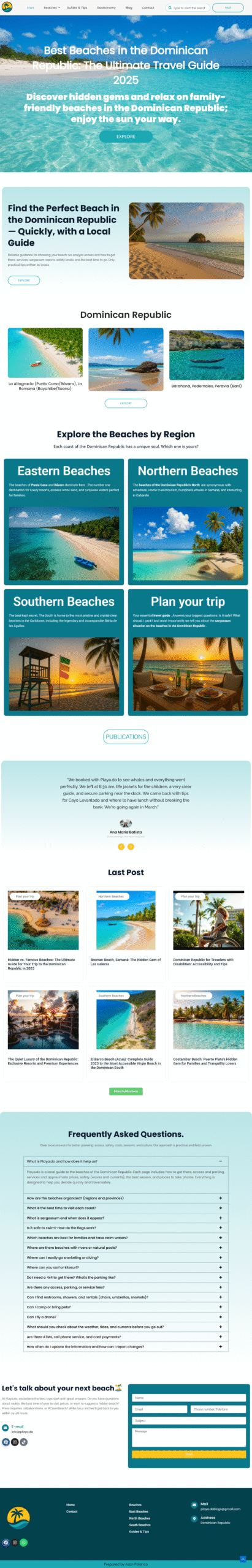 Trips/Plans Wesbite