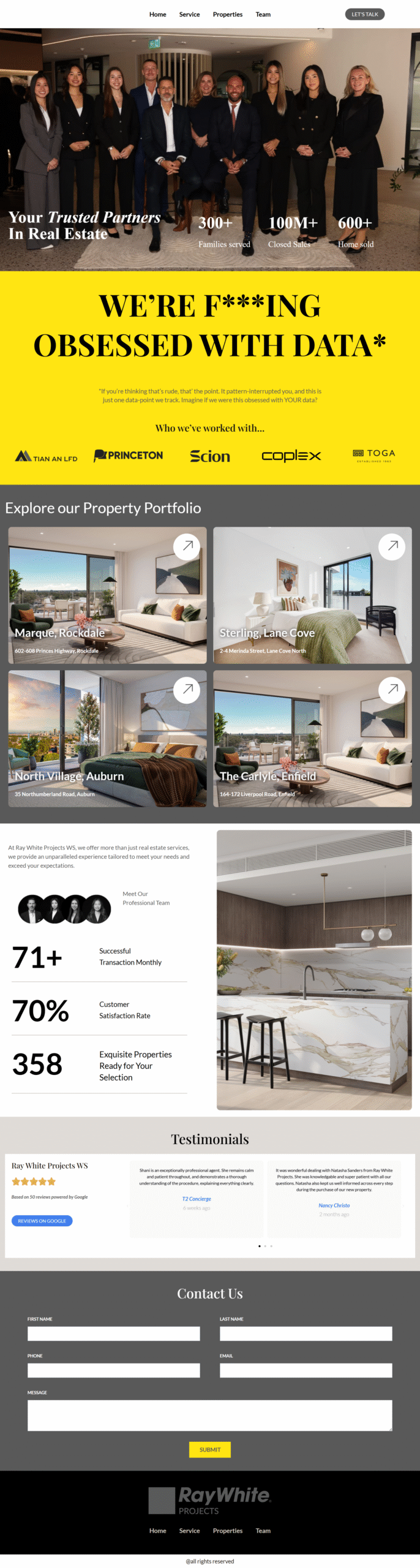 Property Wesbsite