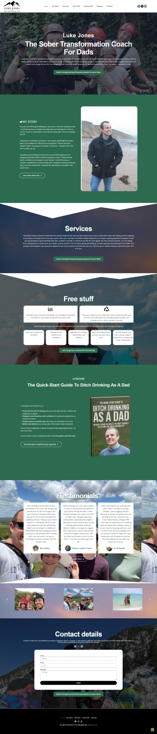 Coaching Website