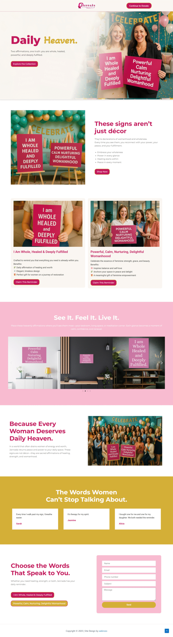 Signs Website