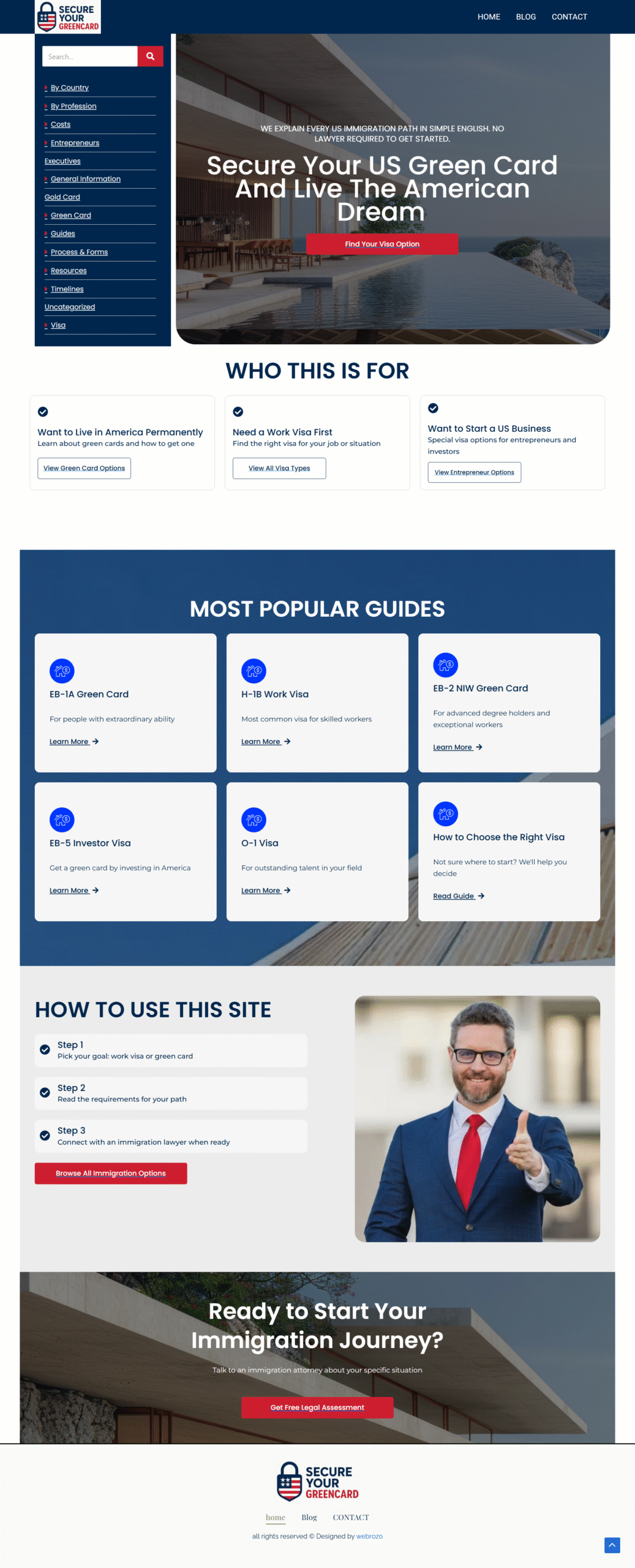 Green Card Website